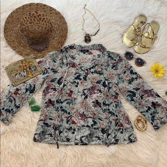 Anthropologie Tolani Blouse-b3 - Picture 2 of 8